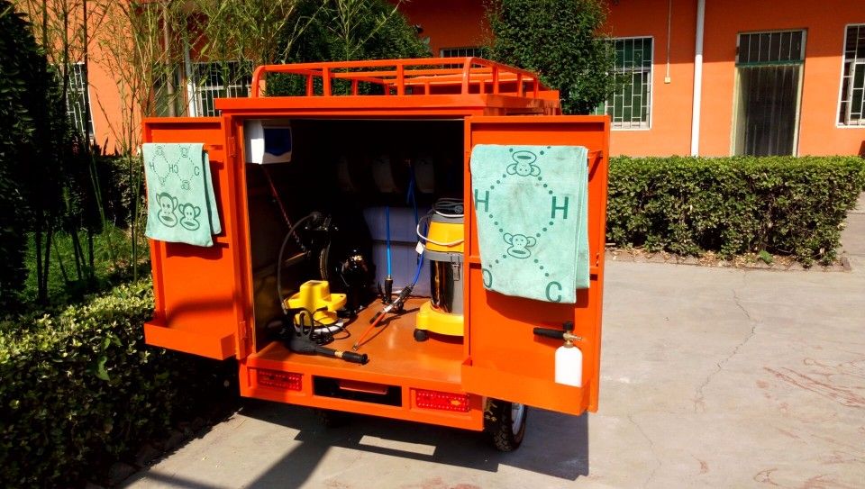 三輪車版蒸汽洗車機 三輪車版蒸汽洗車機